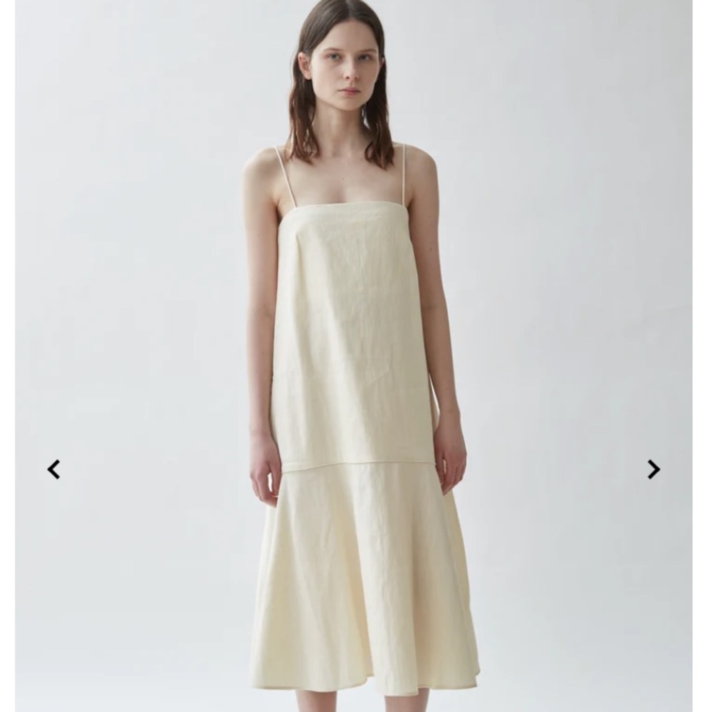 Toteme Andorra Cream Dress